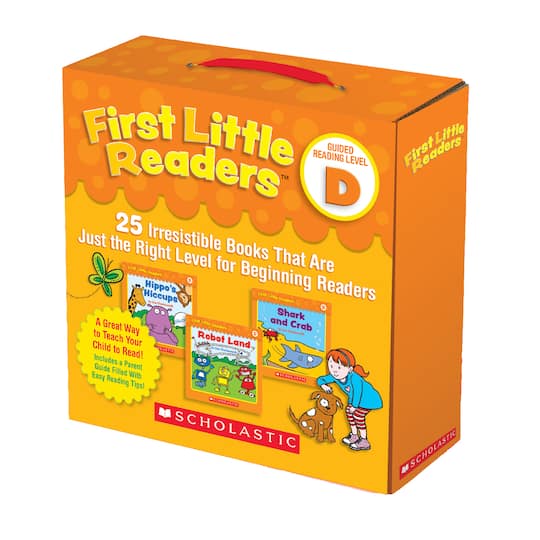 Scholastic&#xAE; First Little Readers&#x2122; Parent Pack: Guided Reading Level D, 25 Pack